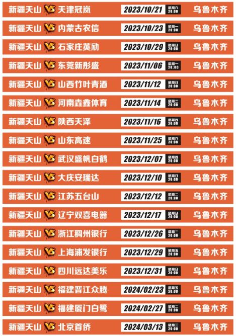 CBA常规赛赛程表2026，新赛季看点与赛程全解析